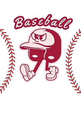 Baseball Character Illustration