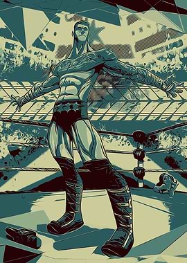 Wrestler in the Ring