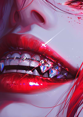 Diamond Grin lips