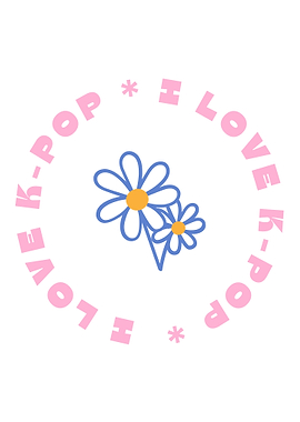 K-Pop Flower Design