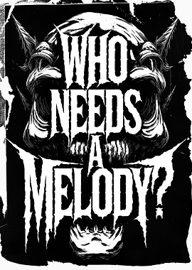 Ironic death Metal Horned Skull