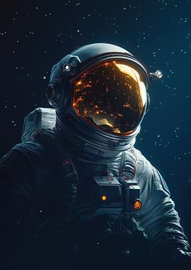 Astronaut In Space