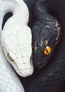 Yin Yang Snakes