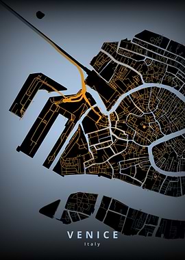 Venice City Map