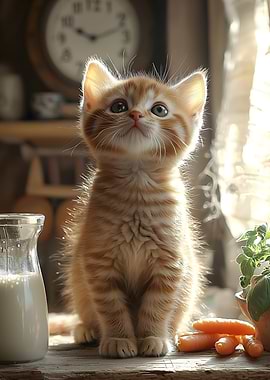 Golden Whiskers: The Kitchen Explorer