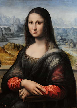 The Joconde by a student of Leonardo da Vinci