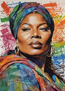 Queen Latifah Portrait