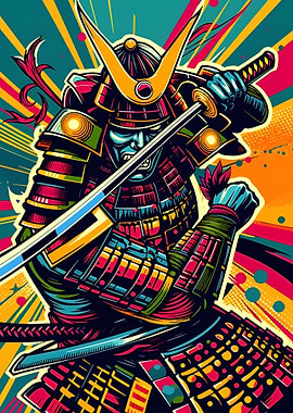 Samurai Warrior Art