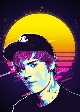 Retro Pop Art Portrait