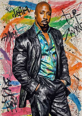 MC Hammer Watercolor