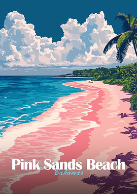 Pink Sands Beach Bahamas