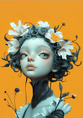 Floral Fantasy Portrait