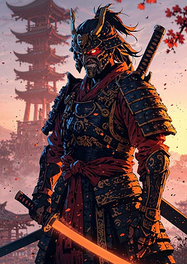 Samurai Warrior Art