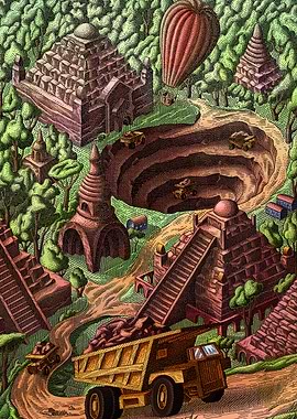 Ancient Ruins Excavation