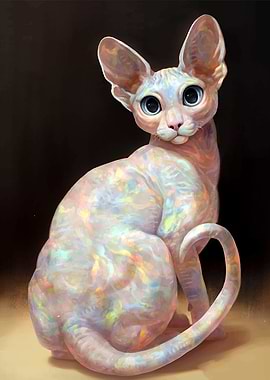 Opal Sphynx Cat
