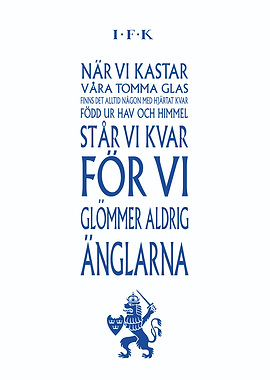IFK Swedish Football Club Poster