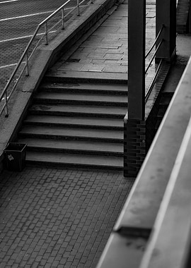 Concrete Stairs and Railing