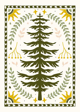 Forest Tree Illustration