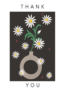 Thank You Floral Art