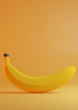 Yellow Banana Minimalist
