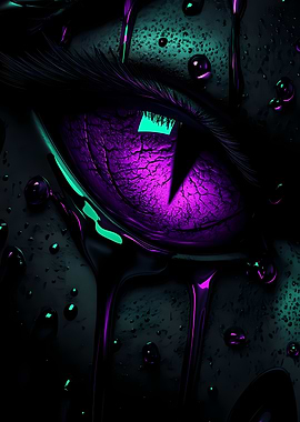 Purple Eye Dripping Liquid
