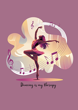 Dancing is My Therapy - Move, Express, Feel Free
