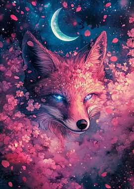Fox in Bloom