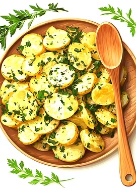 Potato Salad with Parsley