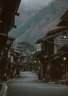 Japanese Mountain Village
