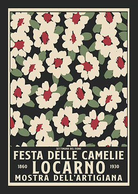 Vintage Floral Poster