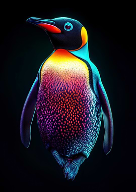 Neon Penguin