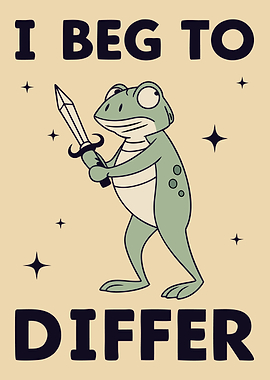 Frog with Dagger