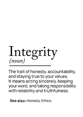 Integrity Definition