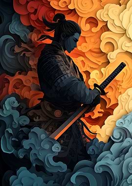 Samurai in Clouds