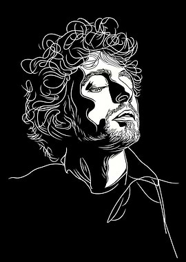 Bob Dylan A legendary musician Poster Art