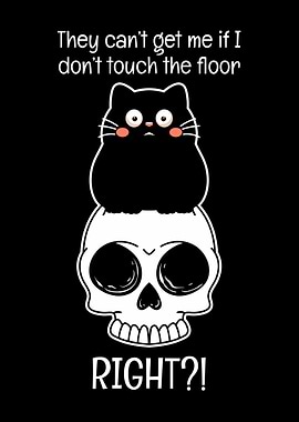Cat on Skull & Suspense