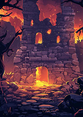 Ruined Stone Gateway