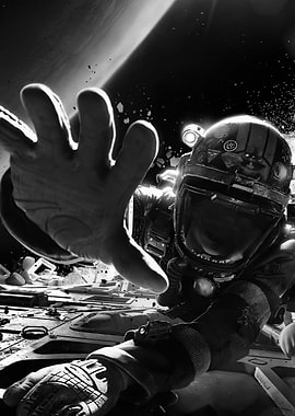 Space Suit in Distress