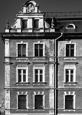 Old European Building Facade