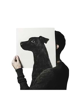 Dog Portrait Drawing