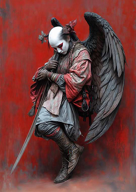 The Fallen Winged Samurai