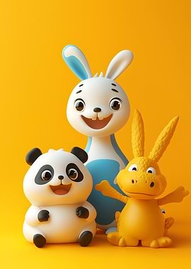 Cute Cartoon Animals