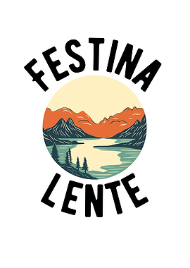 Festina Lente Mountain Landscape