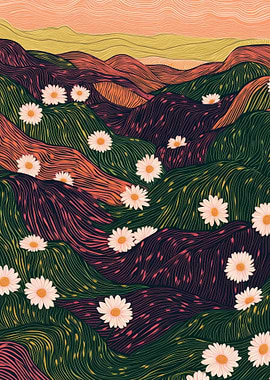 Daisy Hills, Daisy Flowers Green Hills