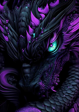 Dragon Eye Close-Up