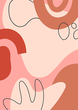 Abstract Organic Art Print