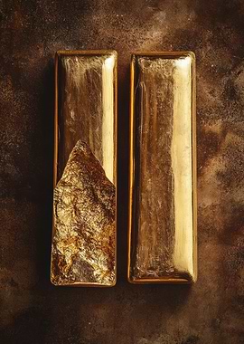 Two Gold Bars