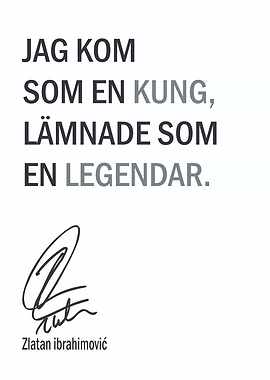 Zlatan Ibrahimović Quote