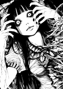 Horror Anime Girl