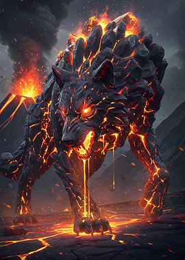 Lava Wolf